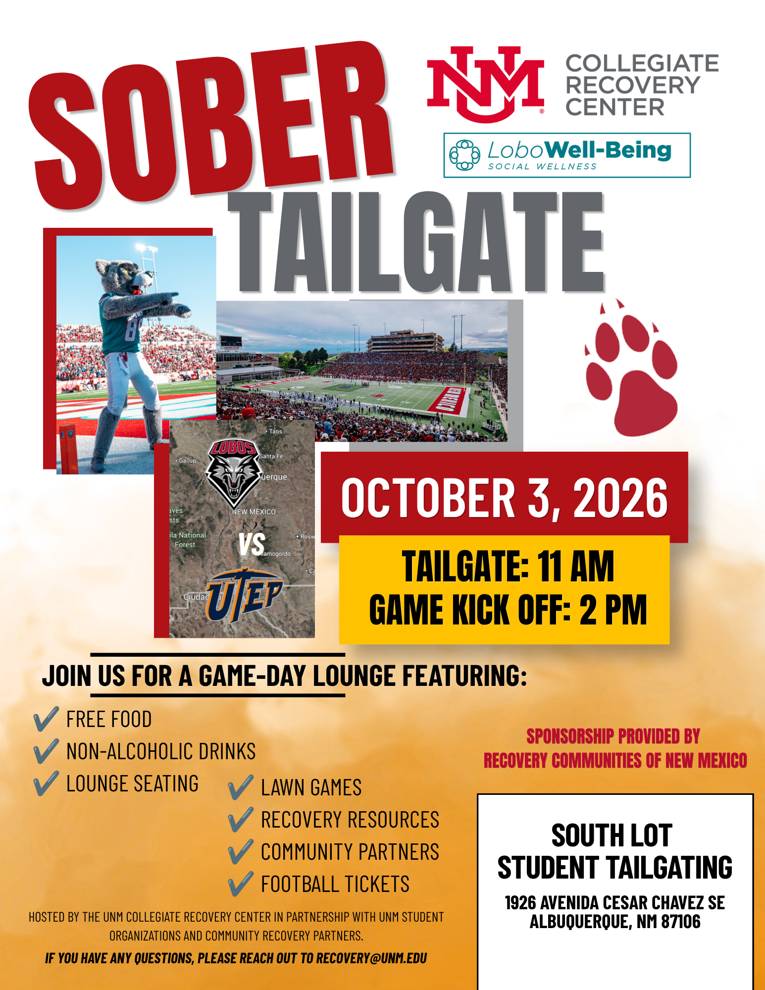 Sober tailgate